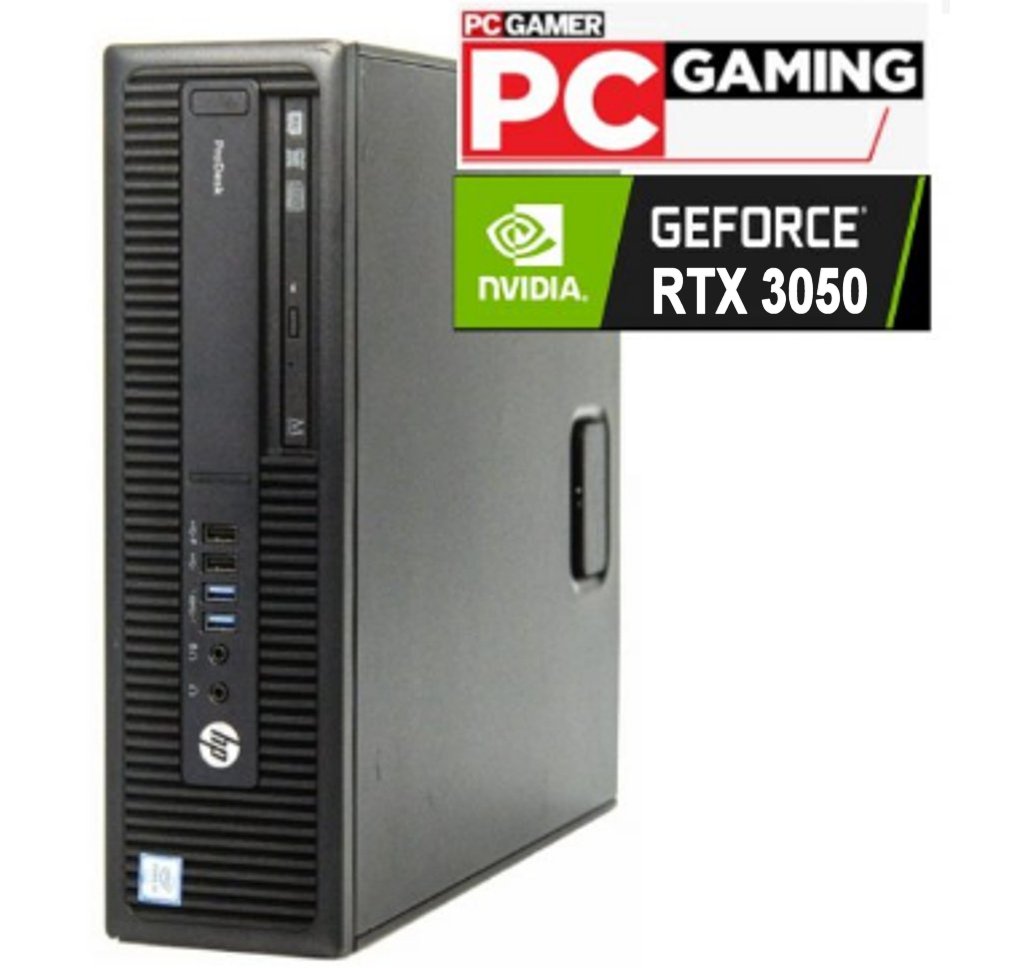 HP ProDesk 600 G2  RTX 3050 6Gb RAM - PC GAMING